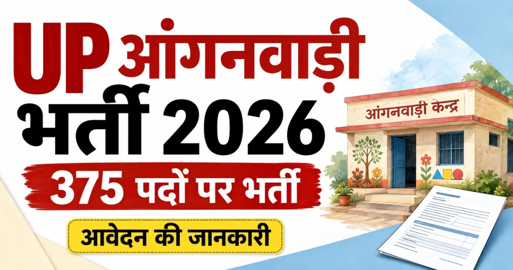 UP Anganwadi Vacancy