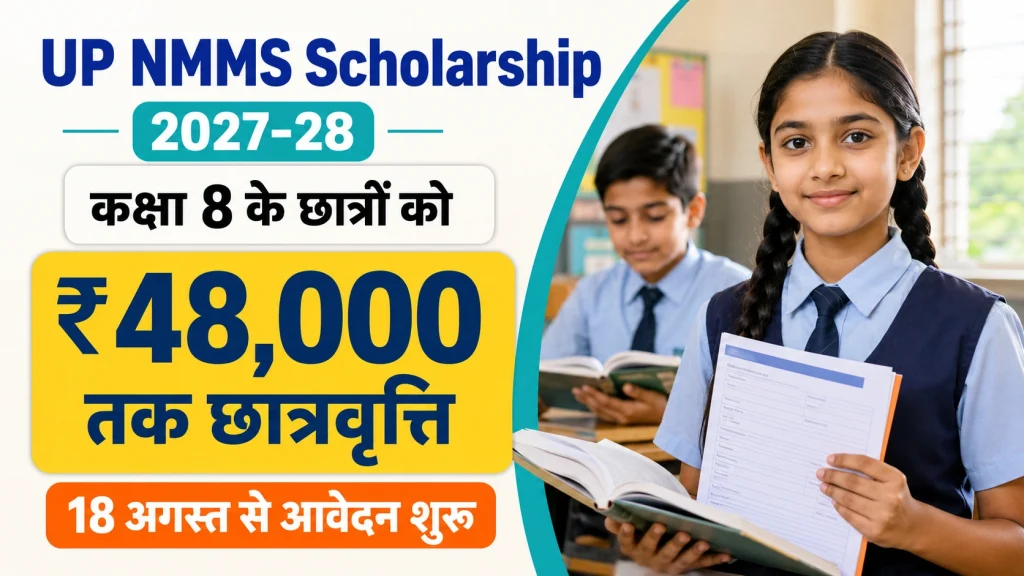 UP NMMS Scholarship 2027-28