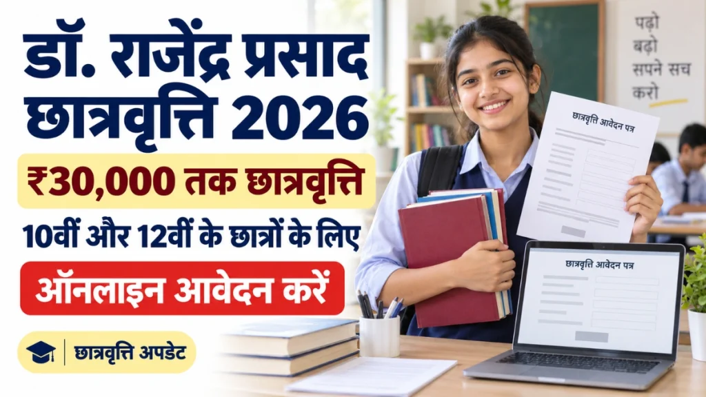 Dr Rajendra Prasad Scholarship 2026