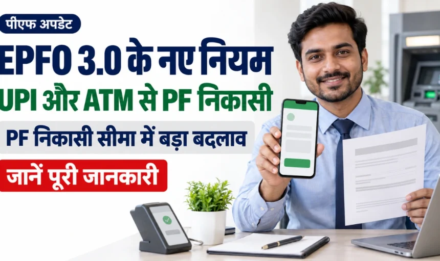 EPFO 3.0 PF Withdrawal New Rules 2026: UPI और ATM से निकासी की तैयारी