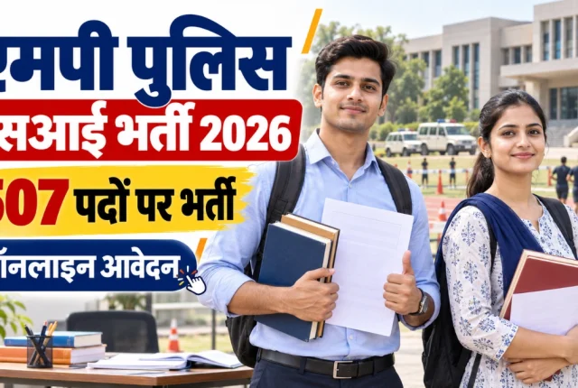 MPESB MP Police SI Recruitment 2026: 507 पदों पर भर्ती, सिलेबस, परीक्षा पैटर्न और ऑनलाइन आवेदन
