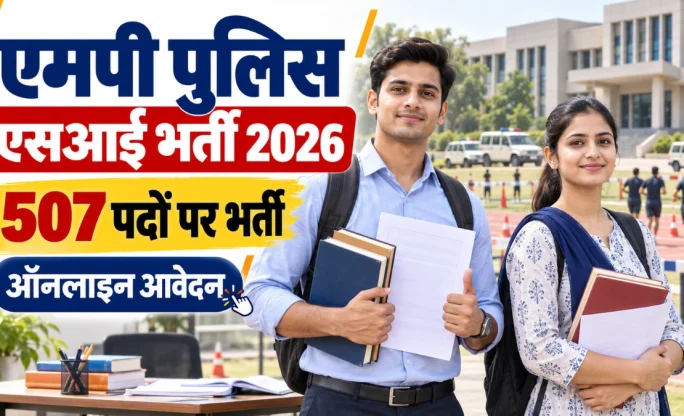 MPESB MP Police SI Recruitment 2026: 507 पदों पर भर्ती, सिलेबस, परीक्षा पैटर्न और ऑनलाइन आवेदन