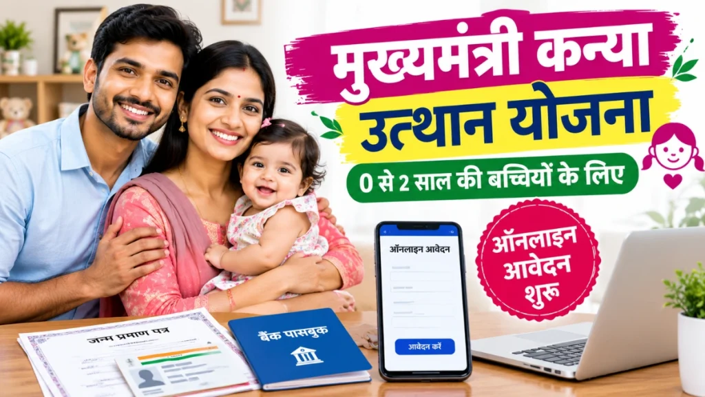 Mukhyamantri Kanya Utthan Yojana 0-2 Years Online Apply