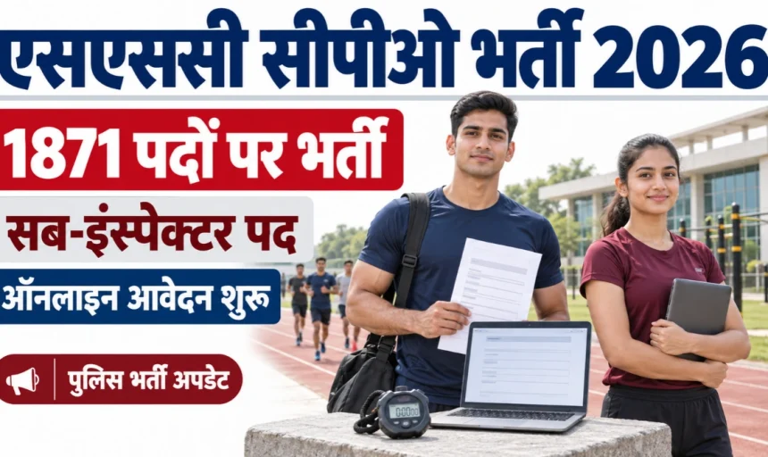 SSC CPO Bharti 2026: 1871 जागांसाठी सब-इन्स्पेक्टर भरती