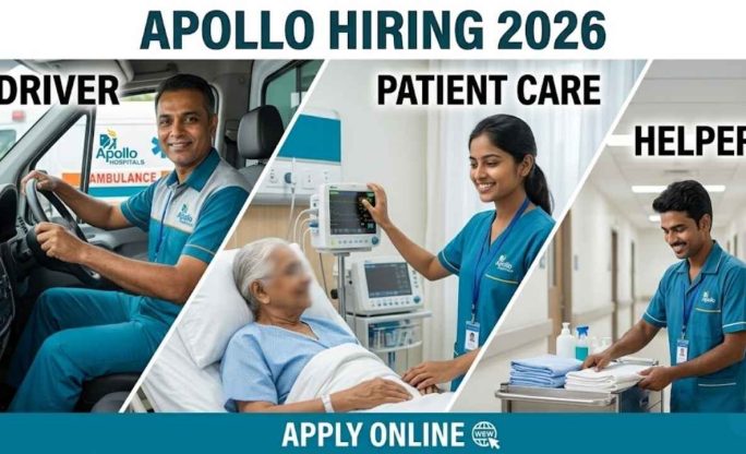 Apollo Hiring 2026 – Driver, Patient Care & Helper Jobs Apply Online
