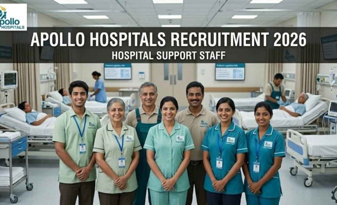 Apollo Hospitals Recruitment 2026 – Hospital Support Staff Apply Online