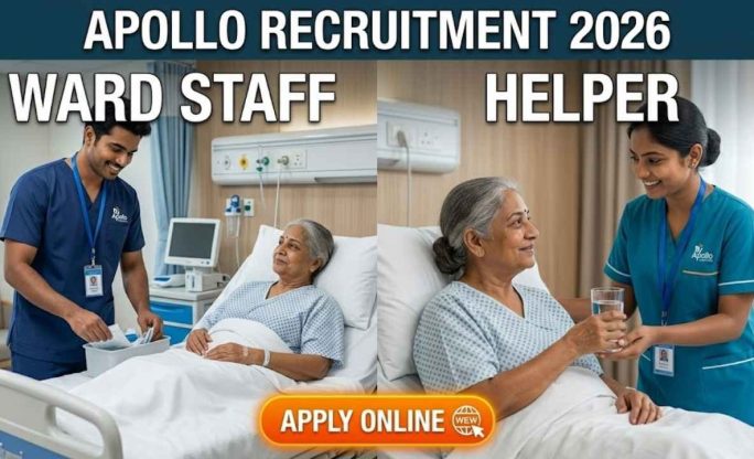 Apollo Recruitment 2026 – Ward Staff & Helper Apply Online