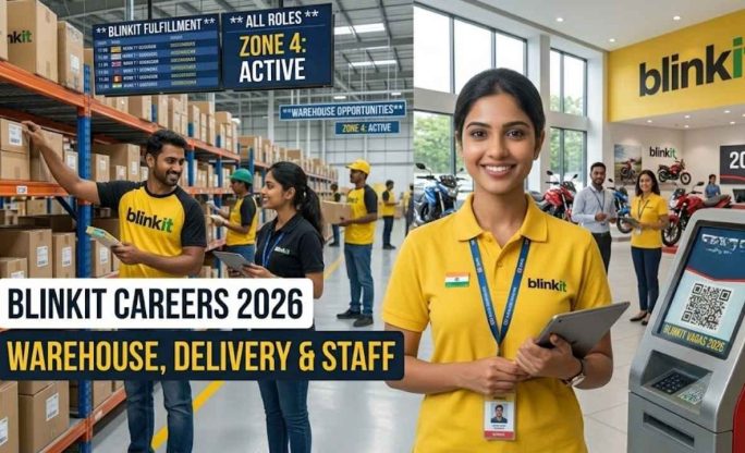 Blinkit Careers 2026 – Warehouse Associate, Delivery Partner & Job Roles | Salary, Benefits & Eligibility