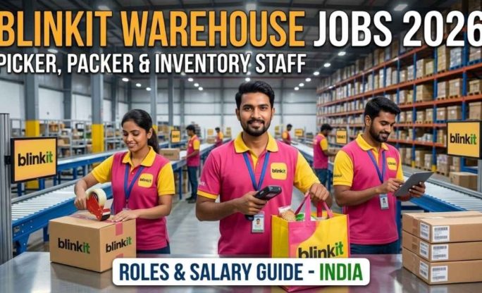 Blinkit Warehouse Jobs 2026 – Picker, Packer & Inventory Staff Roles & Salary Guide