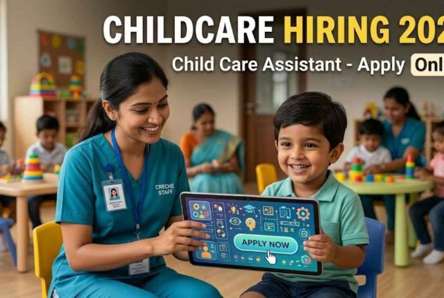 Childcare Hiring 2026 – Child Care Assistant Apply Online