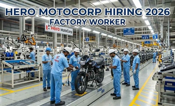 Hero MotoCorp Hiring 2026 – Factory Worker Apply Online