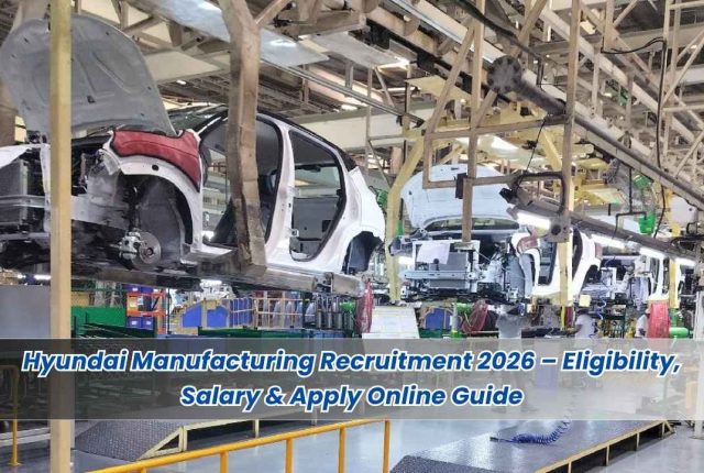 Hyundai Manufacturing Recruitment 2026 – Eligibility, Salary & Apply Online Guide