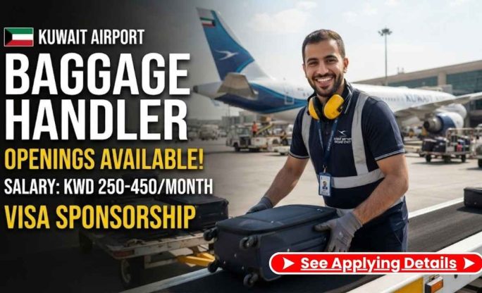 Kuwait Airport Baggage Handler Jobs – Salary, Benefits, Visa Support & Hiring Details