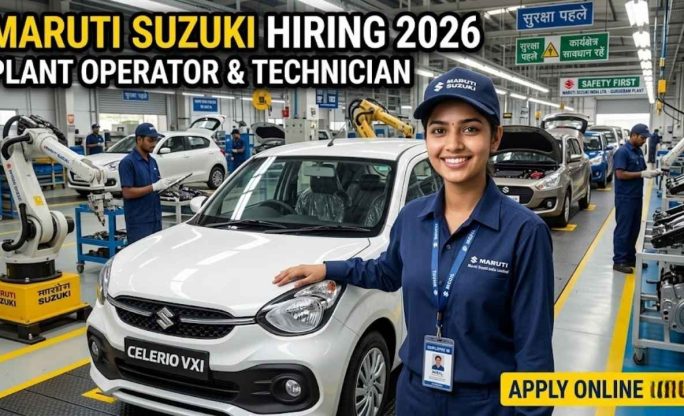 Maruti Suzuki Hiring 2026 – Plant Operator & Technician Apply Online