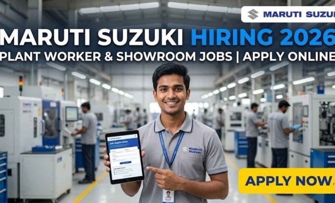 Maruti Suzuki Hiring 2026 – Plant Worker & Showroom Jobs Apply Online