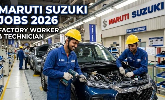Maruti Suzuki Jobs 2026 – Factory Worker & Technician Apply Online