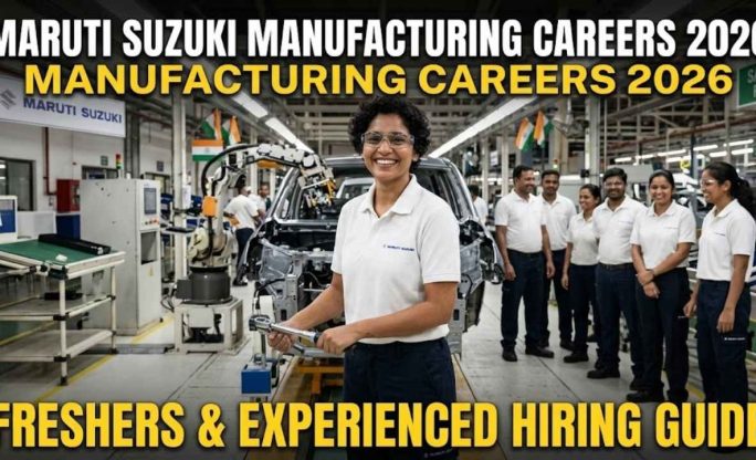 Maruti Suzuki Manufacturing Careers 2026 – Freshers & Experienced Hiring Guide