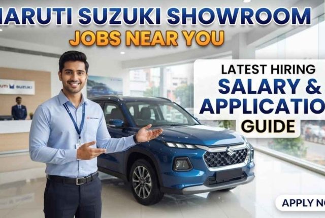 Maruti Suzuki Showroom Jobs Near You – Latest Hiring, Salary & Application Guide
