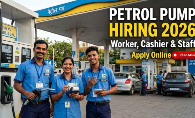 Petrol Pump Hiring 2026 – Worker, Cashier & Filling Staff Apply Online