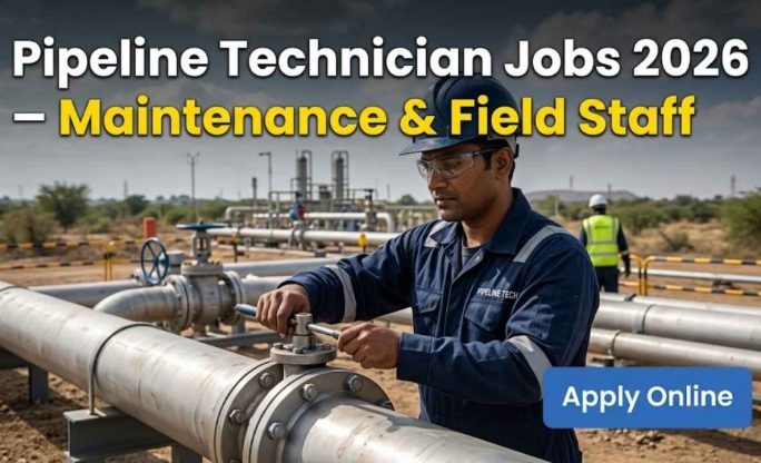 Pipeline Technician Jobs 2026 – Maintenance & Field Staff Apply Online