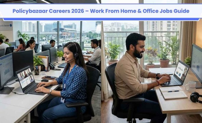 Policybazaar Careers 2026 – Work From Home & Office Jobs Guide