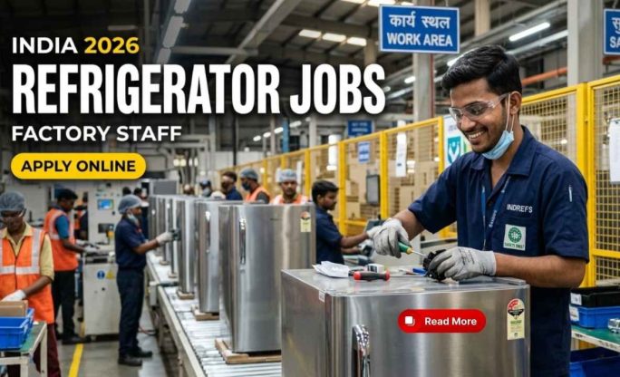 Refrigerator Manufacturing Jobs 2026 – Factory Staff Apply Online