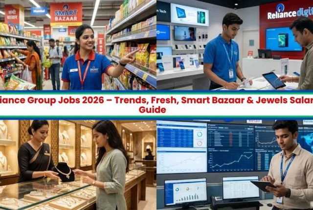 Reliance Group Jobs 2026 – Trends, Fresh, Smart Bazaar & Jewels Salary Guide