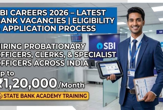 SBI Careers 2026 – Latest Bank Vacancies | Eligibility & Application Process