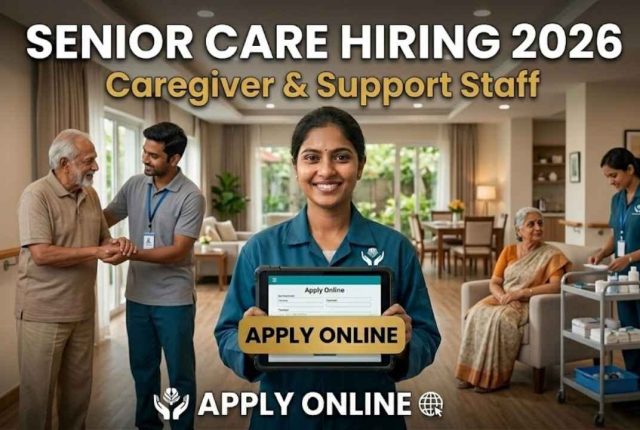 Senior Care Hiring 2026 – Caregiver & Support Staff Apply Online