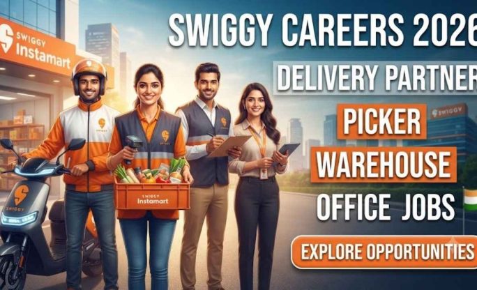 Swiggy Careers 2026 – Delivery Partner, Picker, Warehouse & Office Jobs