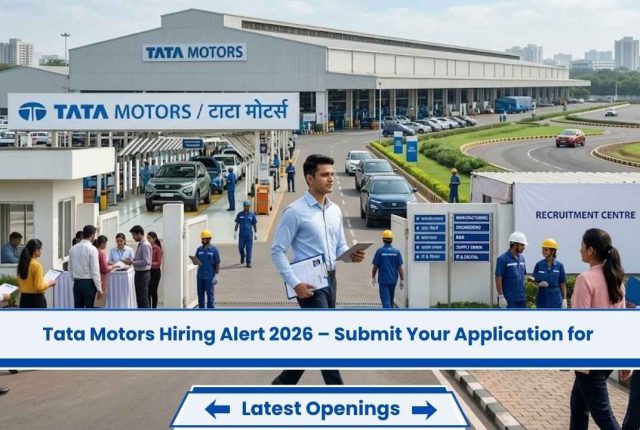 Tata Motors Hiring Alert 2026 – Submit Your Application for Latest Openings