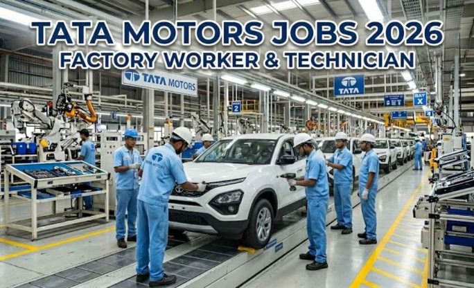 Tata Motors Jobs 2026 – Factory Worker & Technician Apply Online