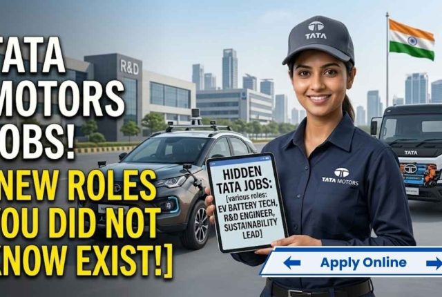Tata Motors Jobs You Did Not Know Exist in India