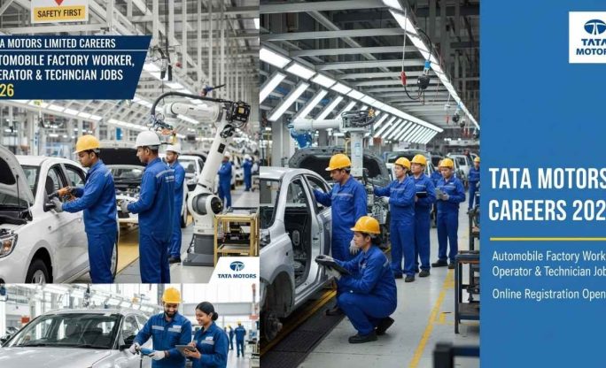 Tata Motors Limited Careers 2026 – Automobile Factory Worker, Operator & Technician Jobs Apply Online
