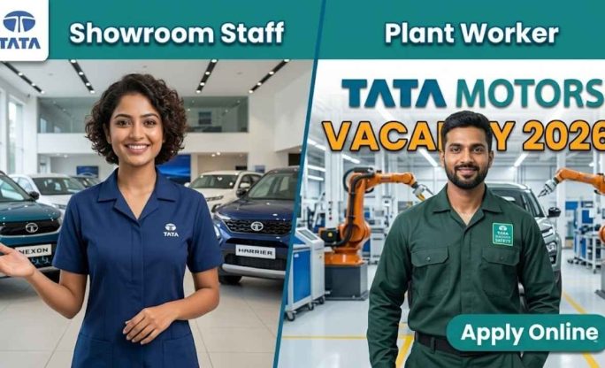 Tata Motors Vacancy 2026 – Plant Worker & Showroom Staff Apply Online