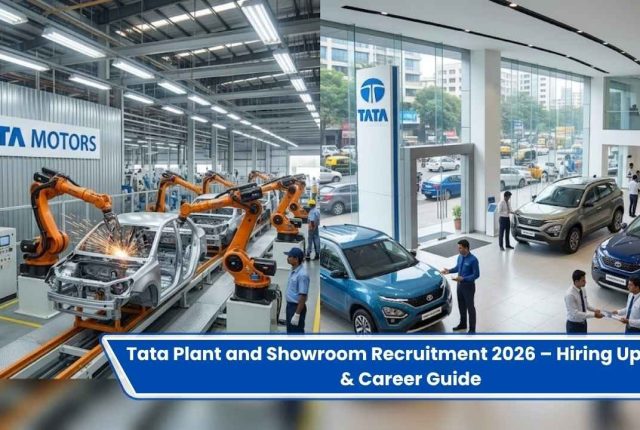 Tata Plant and Showroom Recruitment 2026 – Hiring Updates & Career Guide