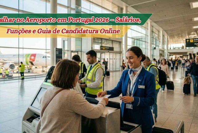 Trabalhar no Aeroporto em Portugal 2026
