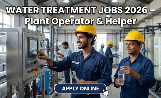 Water Treatment Jobs 2026 – Plant Operator & Helper Apply Online